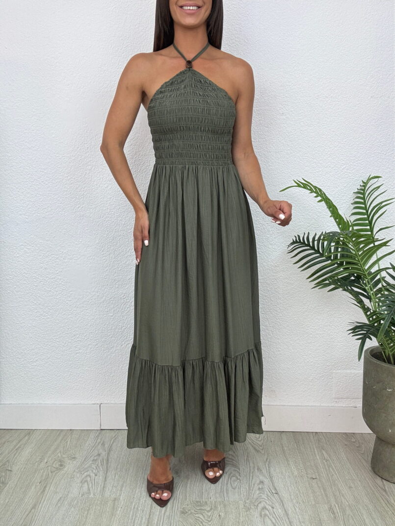 VESTIDO TOSCANA KHAKI